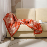 Bohemisk tofsfilt med soffa och tupplur